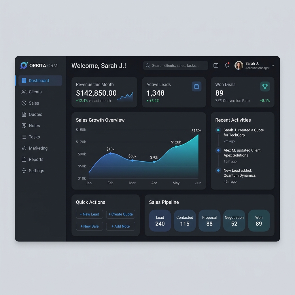Órbita CRM Preview