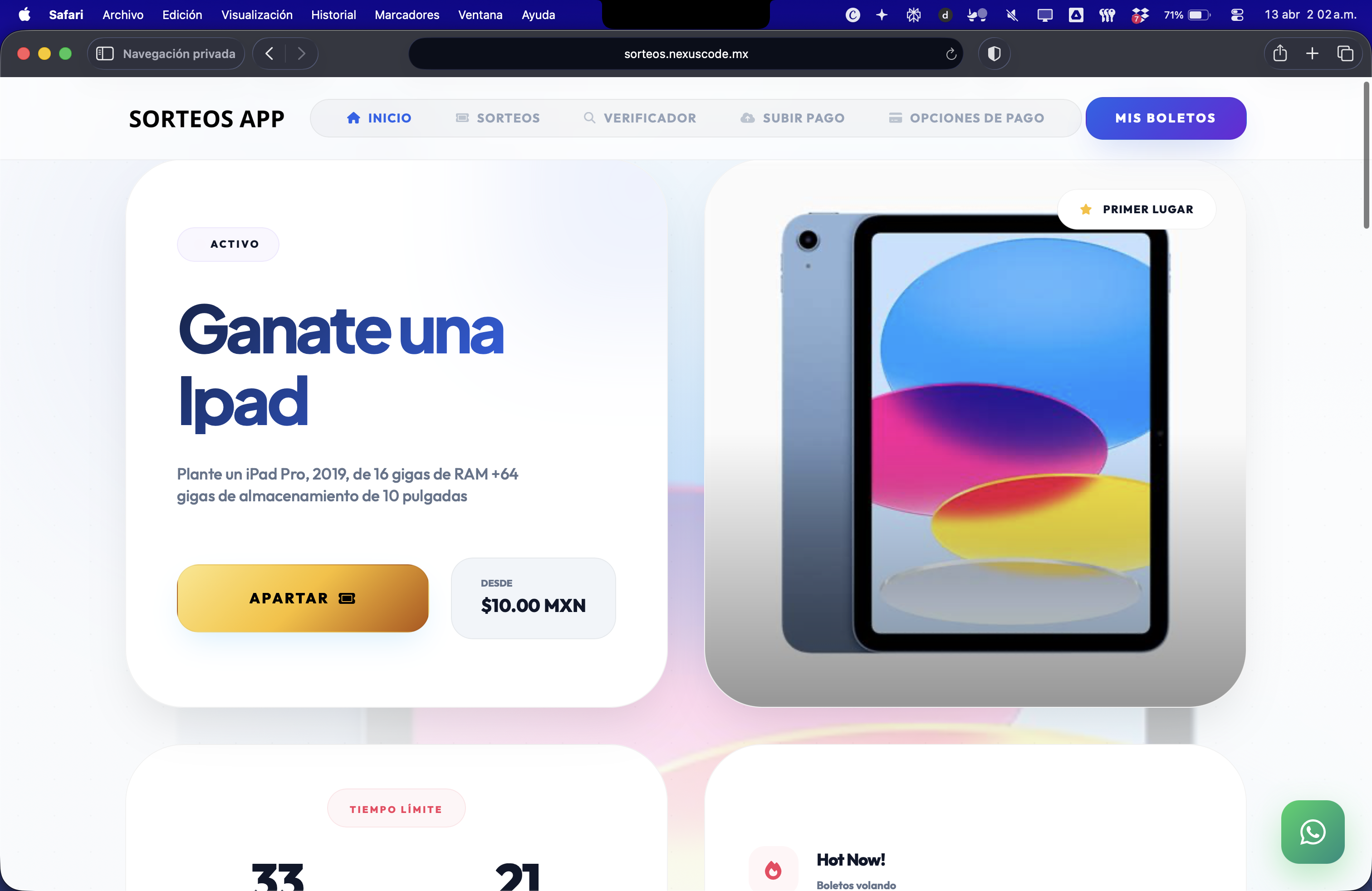 Sorteos Pro Preview